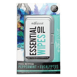 Kellis Gifts Bath & Body Therawell Essential Oil Wipes, Resealable Pouch Eucalyptus & Peppermint to Breathe Well