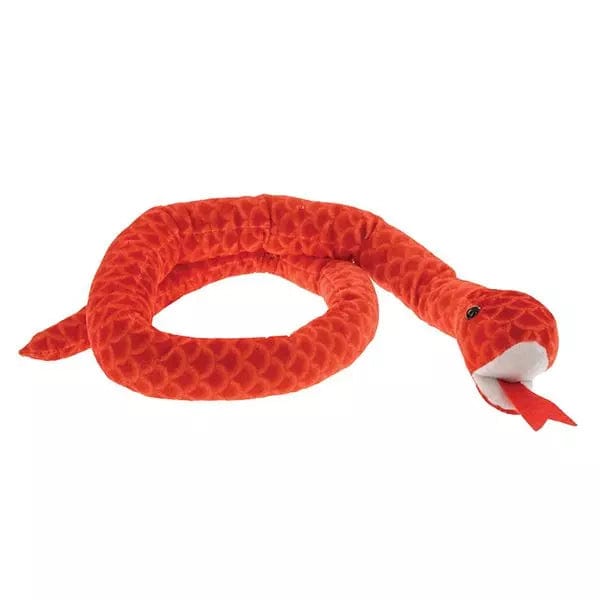 kellis Stuffed Animals Red Scaley Colorful Large Plush Stuffed Snakes