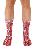 Living Royal Socks Christmas Dog Crew Socks So CUTE!