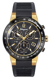 Macy's Watches Salvatore Ferragamo F-80 Chrono Rubber Strap Watch, 44mm NWT
