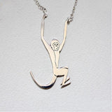 Monica Jewelry SET-Fashion 925 Silver Necklace Sterling Silver Monkey Jewelry