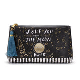 One Coast - Demdaco Women - Accessories - Wallets & Small Goods Love You To The Moon KF Cosmetic Nylon Pouch*