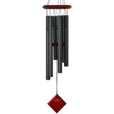 One Coast - Woodstock Chimes Chime Black Woodstock Chimes of Pluto with Color Options