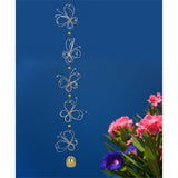 One Coast - Woodstock Chimes Decor Butterfly & Lotus Quintet Garden Cascade by Woodstock Chimes