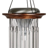 One Coast - Woodstock Chimes Gifts For the Home Bronze Bronze Solar Windchimes-Glow in the Dark while Making Beautiful Music in the Evenings*