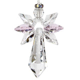 One Coast - Woodstock Chimes Gifts For the Home Rose Guardian Angel Crystal Suncatchers Large -Glorious Colors! Rainbow Makers