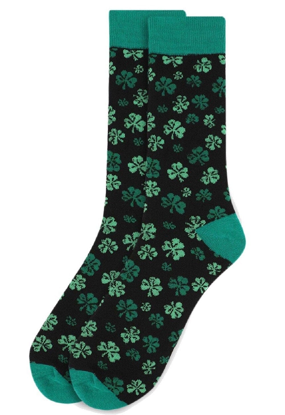 St Patricks Day Socks-Men & Womens Clover Parquet Socks | Animal Lover Gifts Womens