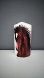 Simplyimperfected Horse Decorated Candle