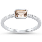Sonara Fine Jewelry Rings Chic Morganite and Diamond Ring 14K Gold