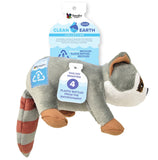 Spunky Pup Dog Toys Pet Toy Small Clean Earth Plush Raccoon