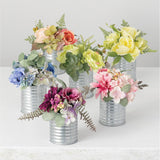 Sullivans Home Decor MIXED FLOWER PREMADE 6/Asst
