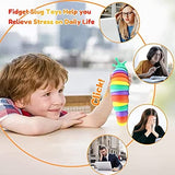The Pink Pigs, Animal Lover's Boutique fidget toys Fidget Slug, Articulated Caterpillar Fidget Toy