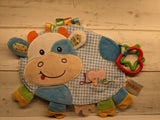 The Pink Pigs, Animal Lover's Boutique Pig and Cow Baby Activity Toys