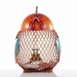 The Pink Pigs Decor Chicken Bank Wire Animal Cork Cages & Banks!  Pig, Dog, Cat, Chicken, Cardinal, Owl & More! Metal Craft Decor,