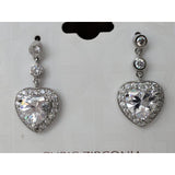 The Pink Pigs Fine Fashion Jewelry-Earrings Hearts Sterling Silver Giani Bernini Earrings-Designer Jewelry over 50% OFF that HELPS Animals!