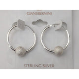 The Pink Pigs Fine Fashion Jewelry-Earrings Sterling Silver Giani Bernini Earrings-Designer Jewelry over 50% OFF that HELPS Animals!