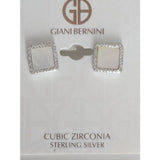 The Pink Pigs Fine Fashion Jewelry-Earrings Sterling Silver Giani Bernini Earrings-Designer Jewelry over 50% OFF that HELPS Animals!