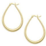 The Pink Pigs Fine Fashion Jewelry-Earrings Tear Drop Hoops Earring Variety (18 styles!) in Sterling Silver By Giani Bernini 75% OFF RETAIL!