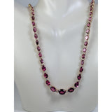 The Pink Pigs Fine Fashion Jewelry SET Set Pink Tourmaline and Diamond SET, 27.4ctw Necklace & 7.45ctw Earrings in 14K Gold, STUNNING!