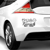 The Pink Pigs Sticker/Bumper Sticker Vegan Vinyl Stickers for Your Car or WHEREVER!  Spread KINDNESS!